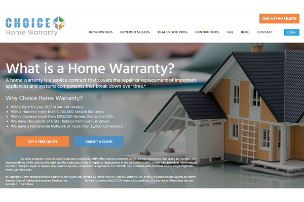Choice Home Warranty Claims Phone Number tophomewarrantyservices.com